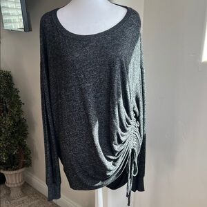 Elegant Gray Women's Top